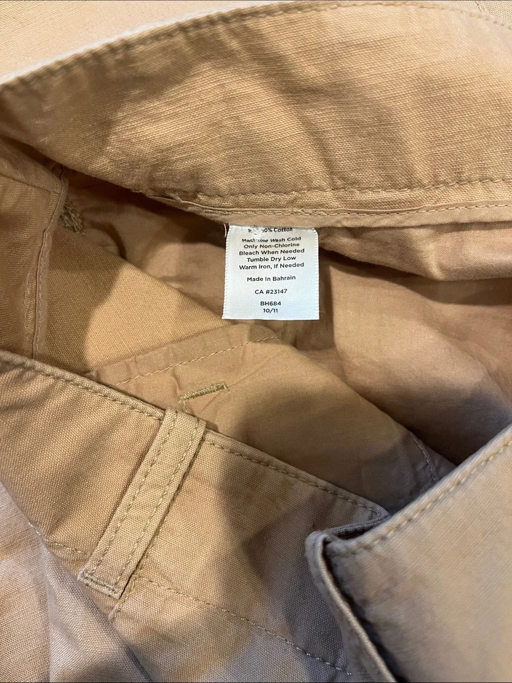 Talbots Khaki Chino Pants